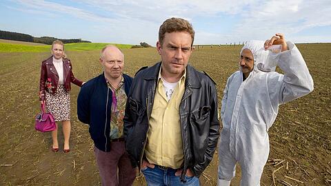 Das Eberhofer-Team sucht für den nächsten Film der Reihe "Steckerlfischfiasko" einen neuen Hund.
