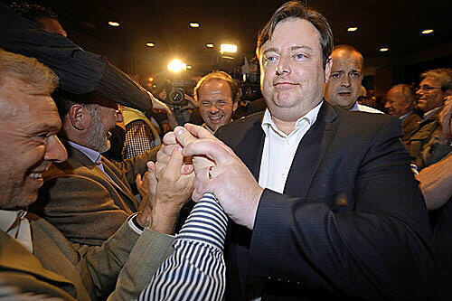 Bekennender Fast-Food-Fan und angeblich ohne böse Absichten: Flamen-Chef Bart de Wever.