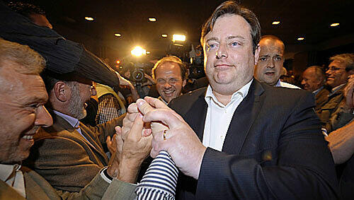 Bekennender Fast-Food-Fan und angeblich ohne böse Absichten: Flamen-Chef Bart de Wever. Bekennender Fast-Food-Fan und angeblich ohne böse Absichten: Flamen-Chef Bart de Wever.