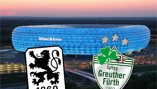 Die Löwen haben beim Montagabendspiel die SVgg Greuther Fürth in der Allianz Arena zu Gast. Die Löwen haben beim Montagabendspiel die SVgg Greuther Fürth in der Allianz Arena zu Gast.
