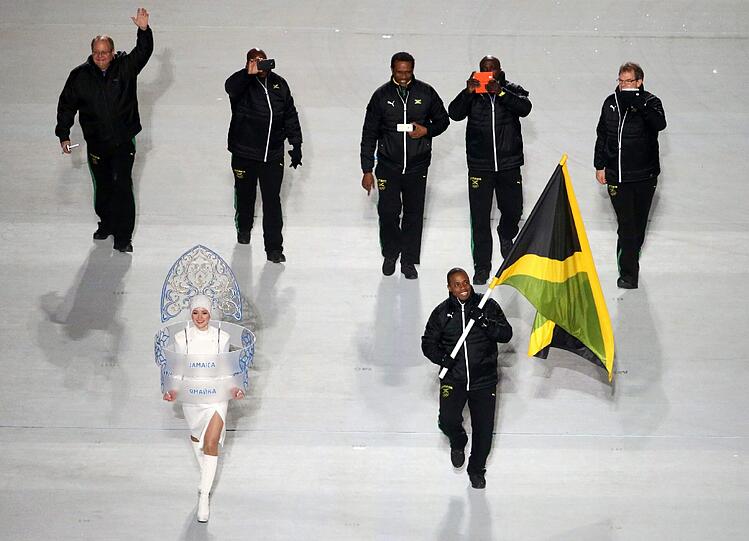 Weitere Bilder von der Eröffnungsfeier der Olympischen Spiele in Sotschi.