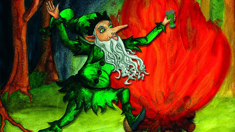 Das ist, ganz klar, eine Figur aus einem Grimm-Märchen: Wissen Sie, welche genau es ist?