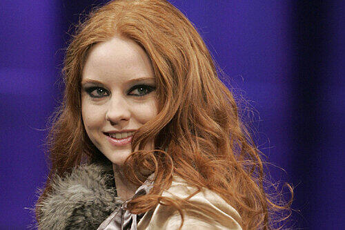 Die rothaarige Barbara Meier (links) aus Amberg ist bereits Heidi Klums Topmodel.