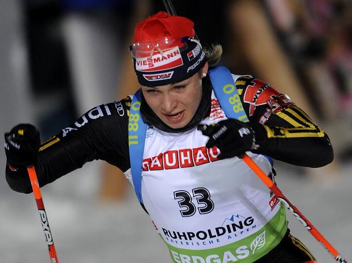 Auch sie vertraut der Musiktherapie: Die sechsmalige Biathlon-Weltmeisterin Magdalena Neuner.