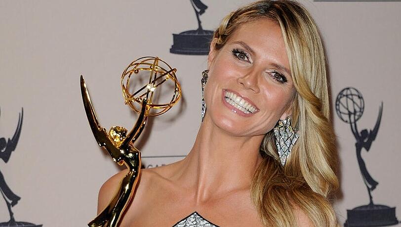 Kein Babybauch, dafür aber einen Emmy - Heidi Klum bekam für "Project Runway" die begehrte Trophäe Kein Babybauch, dafür aber einen Emmy - Heidi Klum bekam für "Project Runway" die begehrte Trophäe