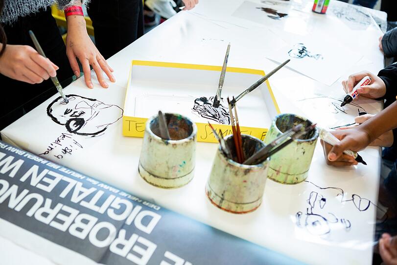 Impressionen von früheren Festen im Kunstareal.