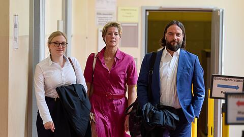Der Prozess gegen Christina Block (M.) geht am 11. Juni weiter.
