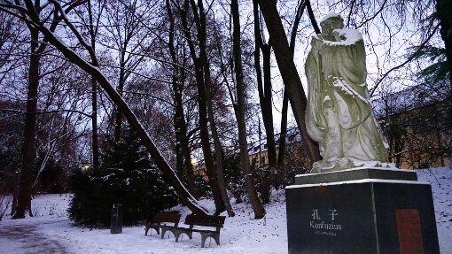 Romantisches Flair, berühmte Männer: Auch Konfuzius ist seit 2007 im Dichtergarten verewigt.