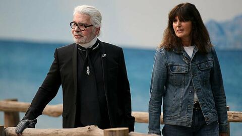 Virginie Viard ist in die Fußstapfen Karl Lagerfelds getreten.