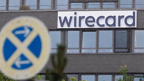 Der Schriftzug von Wirecard ist an der Firmenzentrale des Zahlungsdienstleisters zu sehen. Foto: Sven Hoppe/dpa/Archivbild