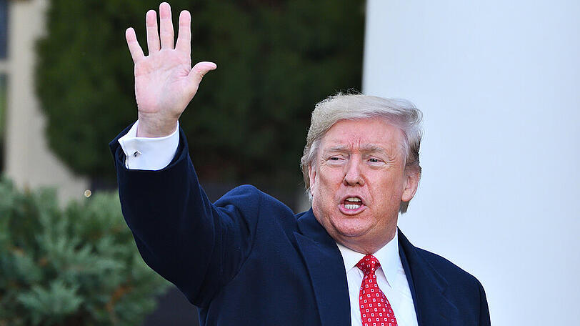 Donald Trump bei einem Auftritt in Washington