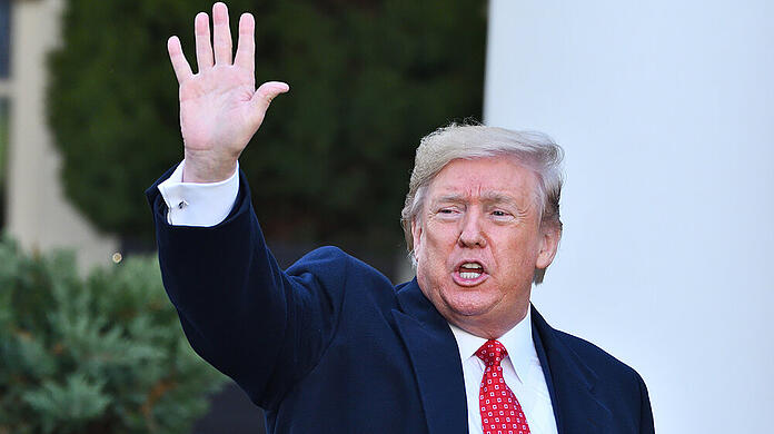 Donald Trump bei einem Auftritt in Washington