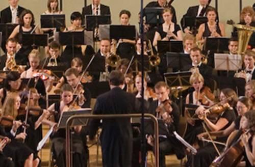 Die Sinfonietta (im Bild ein Ausschnitt) improvisiert.
