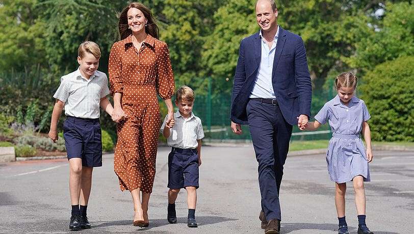 Prinzessin Kate und Prinz William leben seit Kurzem mit ihren Kindern George, Charlotte und Louis in der Forest Lodge. Daf&uuml;r wurden die Sicherheitsma&szlig;nahmen in der Gegend erh&ouml;ht.