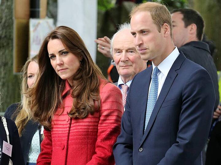 Herzogin Catherine und Prinz William waren zu Besuch in Schottland