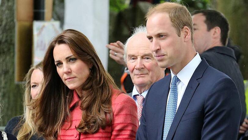 Herzogin Catherine und Prinz William waren zu Besuch in Schottland Herzogin Catherine und Prinz William waren zu Besuch in Schottland