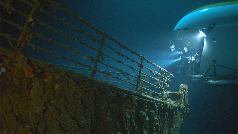 Die U-Boot-Exkursion zum Wrack der Titanic ist ein einzigartiges Abenteuer.