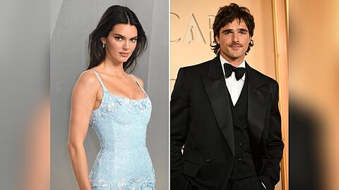 Kendall Jenner und Jacob Elordi wollen nicht erkannt werden.