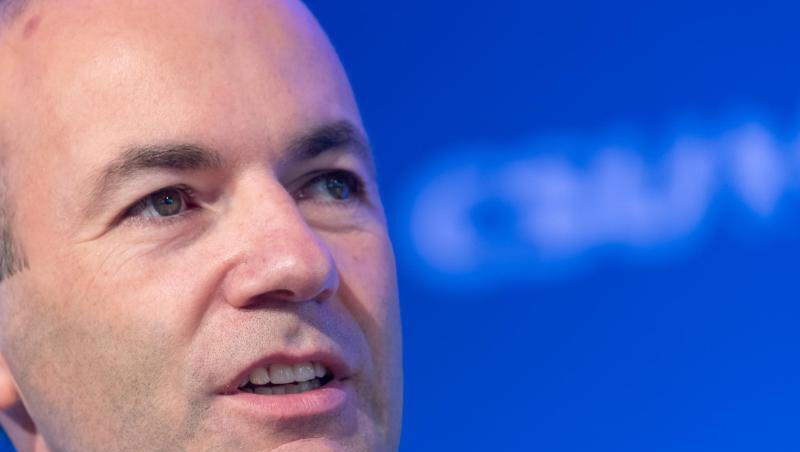Manfred Weber (CSU), Spitzenkandidat der CSU. Foto: Peter Kneffel Manfred Weber (CSU), Spitzenkandidat der CSU. Foto: Peter Kneffel