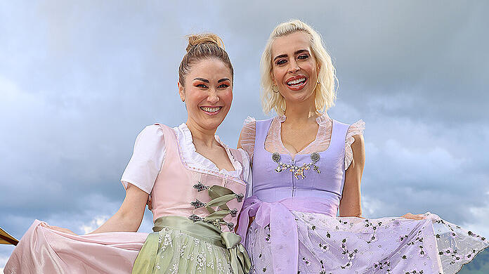 Verena Kerth kam in Begleitung von Luise Berger, Beauty-Doc aus München.