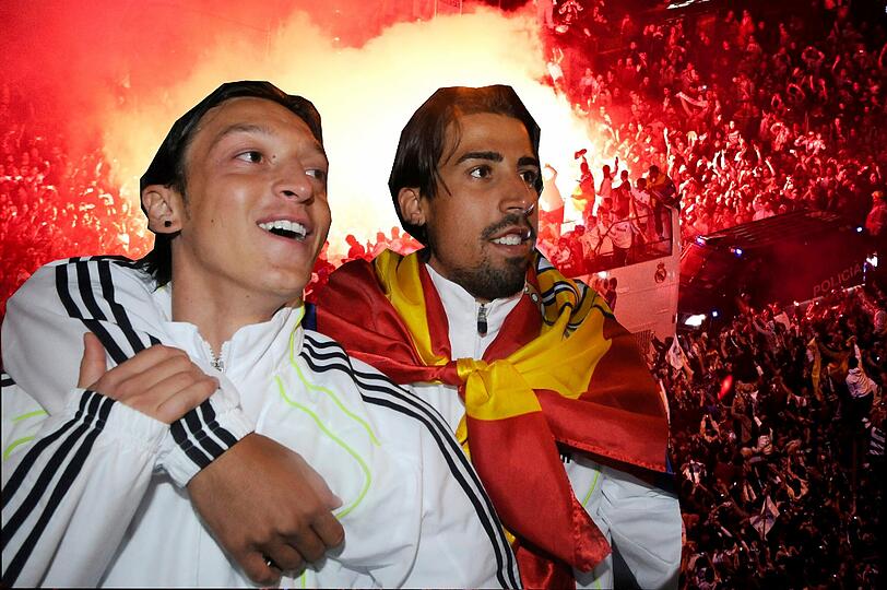Sie haben so hart gefeiert, am Ende ging der Pokal drauf: Bei den Feierlichkeiten nach dem 
Pokal-Erfolg des spanischen Fußball-Rekordmeisters Real Madrid 
gegen den Erzrivalen FC Barcelona am Mittwochabend (1:0) ist die 
Trophäe offenbar schwer beschädigt worden.