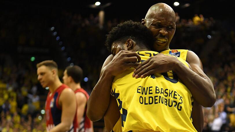 Gefeierter Matchwinner gegen Bayern: Oldenburgs Klublegende Rickey Paulding.