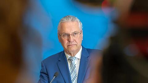 Joachim Herrmann (CSU), Innenminister von Bayern. Foto: Peter Kneffel/Archivbild