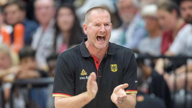 Mit Deutschlands Basketballern in China gefordert: Bundestrainer Hendrik Rödl. Mit Deutschlands Basketballern in China gefordert: Bundestrainer Hendrik Rödl.