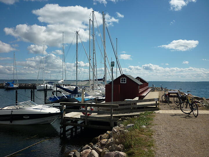 Im Hafen von Rørvig.