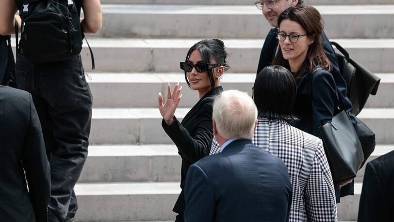 Kim Kardashian im vergangenen Mai in Paris.