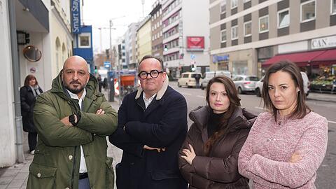 Für mehr Sicherheit haben diese CSUler viele Ideen. Von links: Nihat Demir, OB-Kandidat Clemens Baumgärtner, Sara Livadas, Veronika Mirlach.