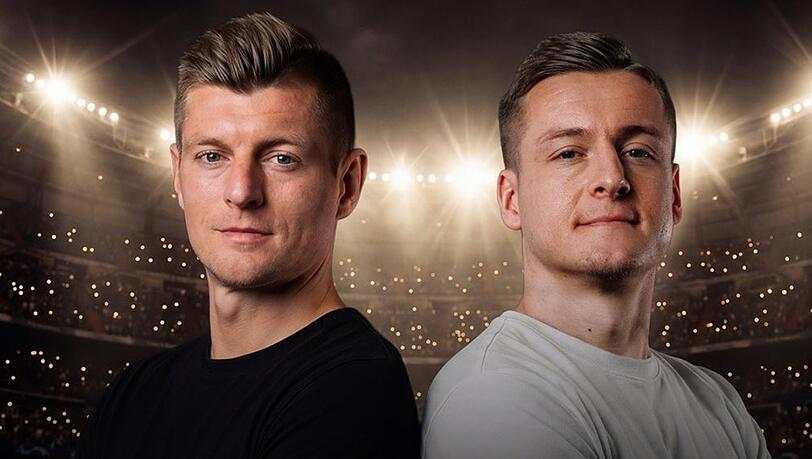 Toni (li.) und Felix Kroos. Toni (li.) und Felix Kroos.