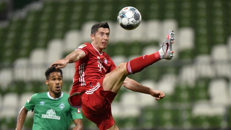 Münchens Robert Lewandowski in Aktion. Foto: Martin Meissner/AP POOL/dpa Münchens Robert Lewandowski in Aktion. Foto: Martin Meissner/AP POOL/dpa