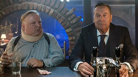 Axel Prahl (l.) und Roland Kaiser in "Eisland".
