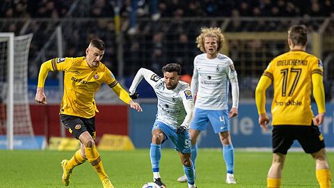 Noch einer der besten Löwen gegen Dynamo Dresden: Albion Vrenezi.