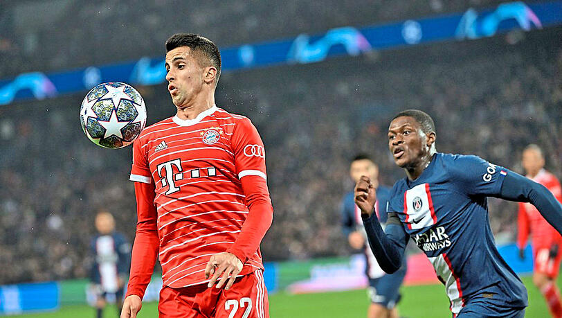 Bisher nicht die erhofft-erwartete Verstärkung: Verteidiger João Cancelo, hier im Spiel der Bayern gegen Paris Saint-Germain. Bisher nicht die erhofft-erwartete Verstärkung: Verteidiger João Cancelo, hier im Spiel der Bayern gegen Paris Saint-Germain.