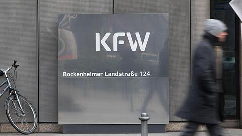 Die KfW-Zentrale in Frankfurt.