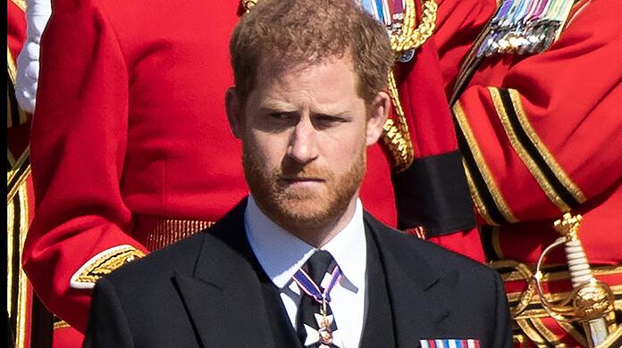 Prinz Harry war als einziger Windsor nicht beim Gedenkgottesdienst für seinen verstorbenen Großvater in London.