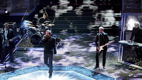 Duran Duran im Jahr 2007 bei einem Auftritt in Los Angeles.