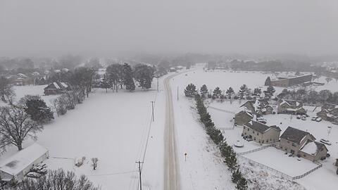 Vielerorts gab es in den USA massive Schneef&auml;lle.