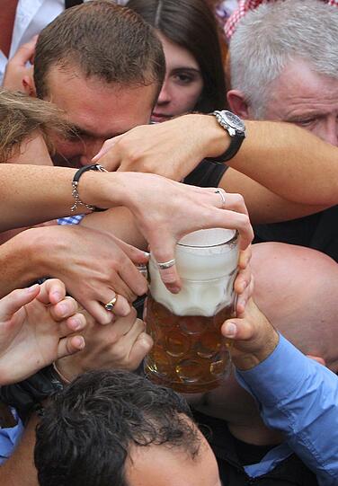 Weitere Bilder vom Wiesn-Auftakt.