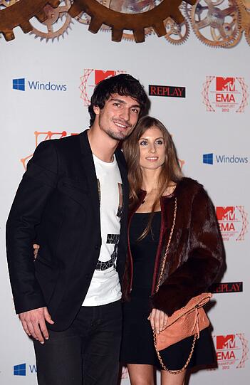 BVB-Verteidiger Mats Hummels mit seiner Cathy.