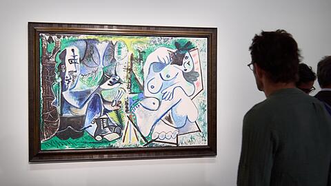 Picasso geht immer. Le peintre et son mod&egrave;le dans un paysage (Der Maler und sein Modell in einer Landschaft) von 1963 wechselte noch vor der Er&ouml;ffnung der Art Basel f&uuml;r 35 Millionen Dollar den Besitzer.