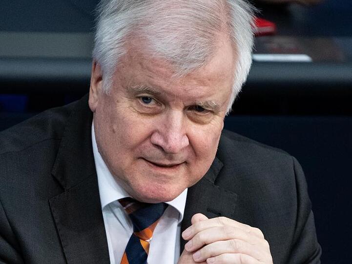 Horst Seehofer (CSU), Bundesminister für Inneres, Heimat und Bau in Bayern. Foto: Bernd von Jutrczenka/Archiv