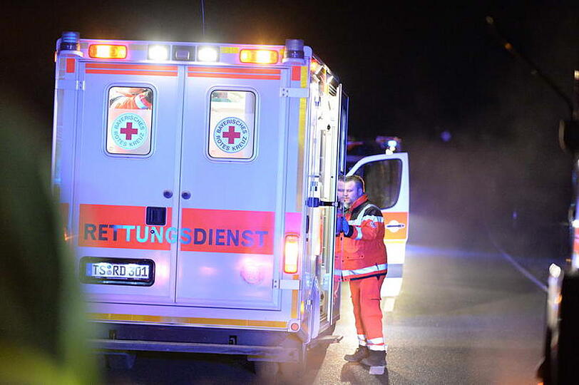 Unfall in der Gemeinde Egerer: Der Fahrer wurde bei dem Crash schwer verletzt. Die Bilder vom Unfallort.