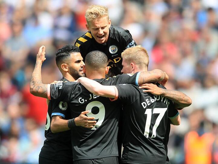 Manchester City besiegte West Ham United klar mit 5:0.