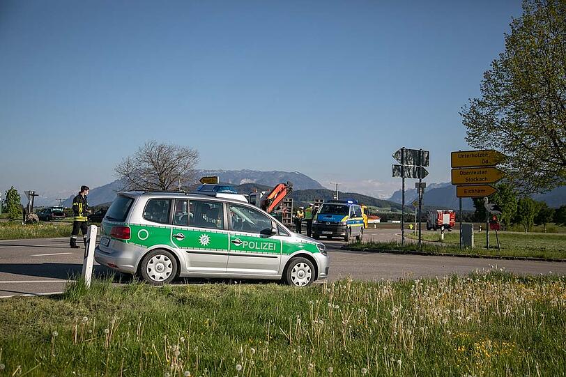 Der tödliche Verkehrsunfall ereignete sich auf Höhe des Weilers Eichham.