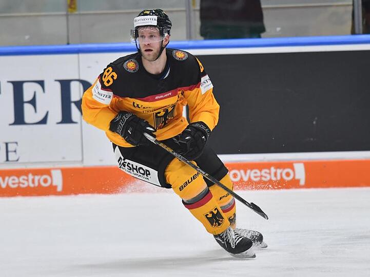 Der deutsche Eishockeyspieler Daniel Pietta.