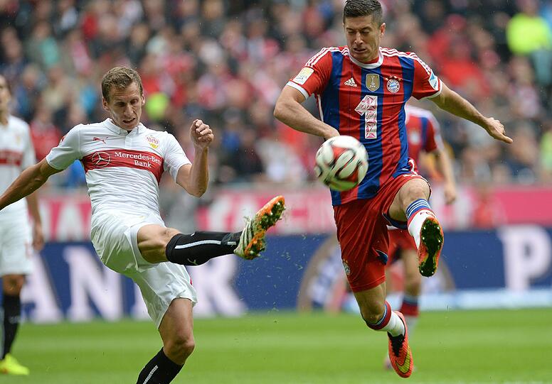 Robert Lewandowski - Note 4 - Rennt viel, arbeitet noch mehr, blieb aber in der ersten Halbzeit ohne Torabschluss. Erste richtige Torchance in der 53. Minute, schoss aber über das Tor. Scheiterte im Nachschuss von Alonsos Lattentreffer auch noch am Pfosten (72.). Zeigte seinen Wert beim schönen Zuspiel vor dem 2:0 (85.).