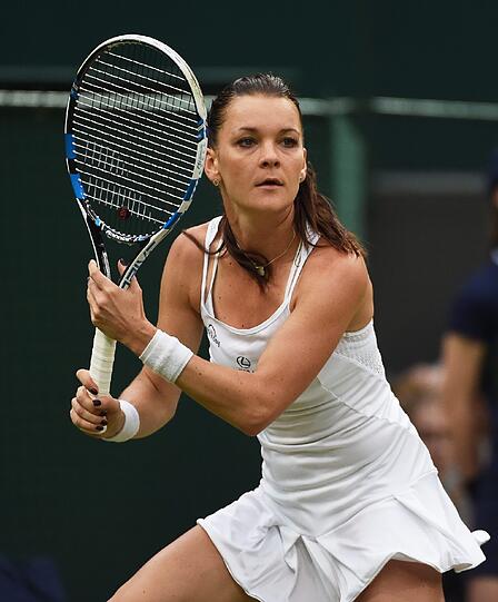 Agnieszka Radwanska aus Polen verzaubert uns zumindest noch in der 2. Runde.